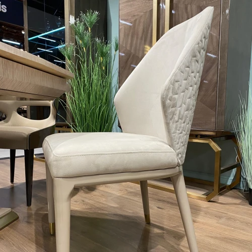 Обеденный стул Tiffany Pearl beige без подлокотников